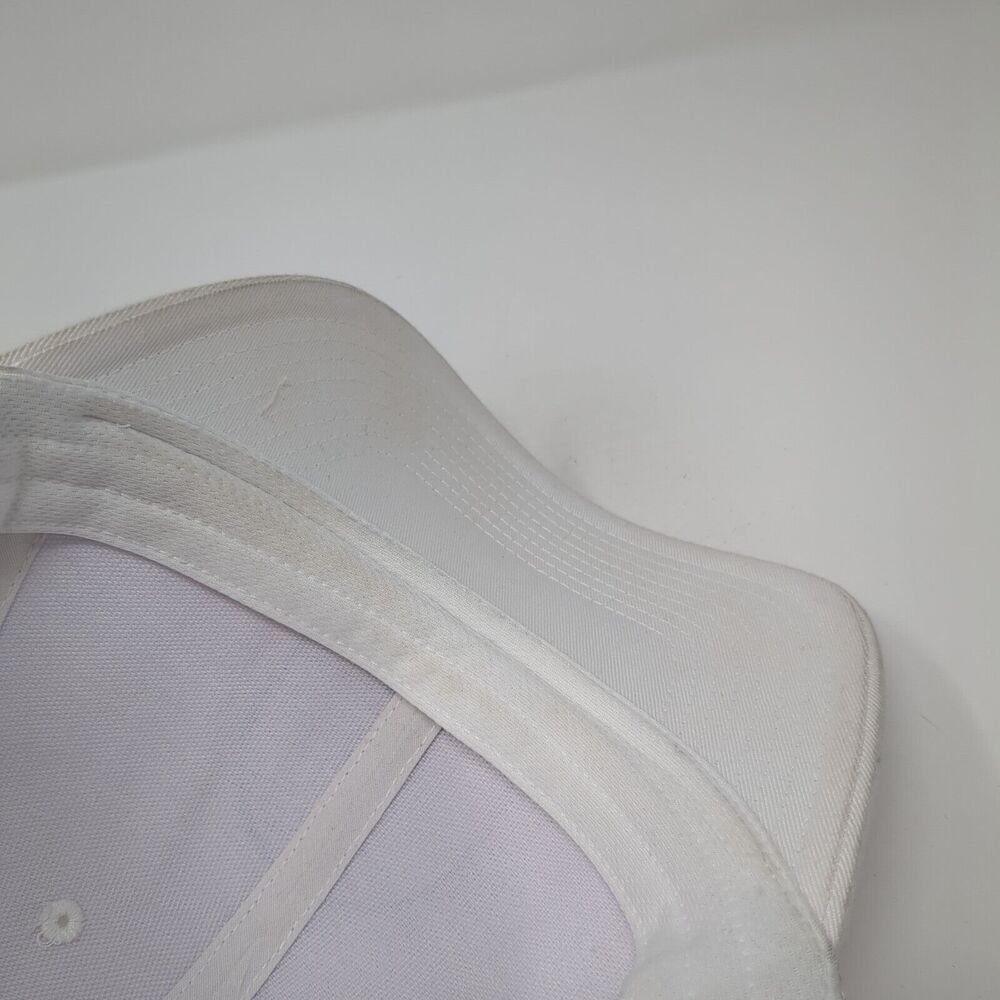 Sunset Waves Patch Snapback Trucker Hat White One… - image 7